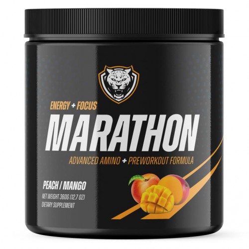 6AM Run, Marathon, Pre-Workout, Peach Mango, 12.7 oz (360 g)