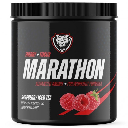 6AM Run, Marathon, Raspberry Iced Tea, 12.7 oz (360 g)