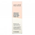 ACURE, 시리어슬리 수딩, 블루 탠시 나이트 오일, 1 fl oz (30 ml)