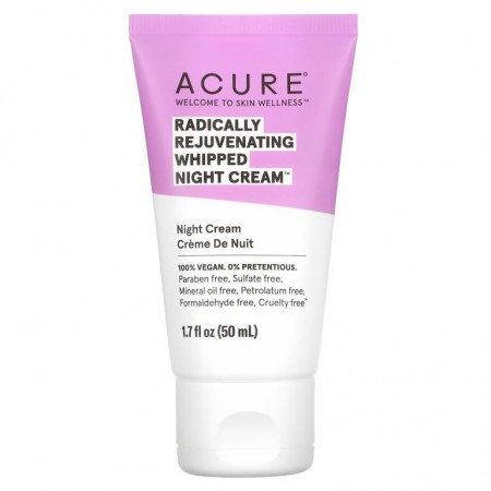 ACURE, 래디컬리 리쥬브네이팅, 휩 나이트 크림, 50ml(1.7fl oz)
