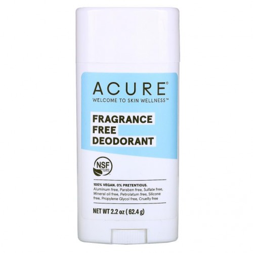 ACURE, 데오드란트, 무향, 63.78g(2.25oz)