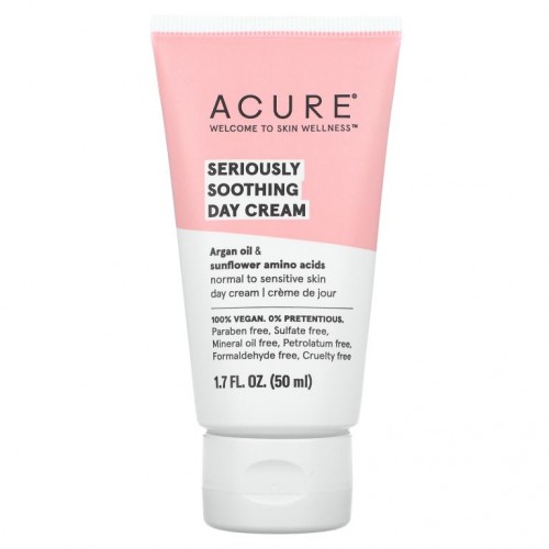 ACURE, 시리어슬리 수딩 데이 크림, 50 ml (1.7 fl oz)