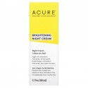 ACURE, 브라이트닝 나이트 크림, 50ml(1.7fl oz)