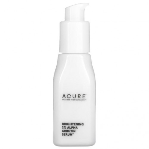 ACURE, 브라이트닝 2% 알파 알부틴 세럼, 1fl oz (30ml)