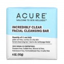 ACURE, Incredibly Clear, Facial Cleansing Bar, 4 oz (113 g)