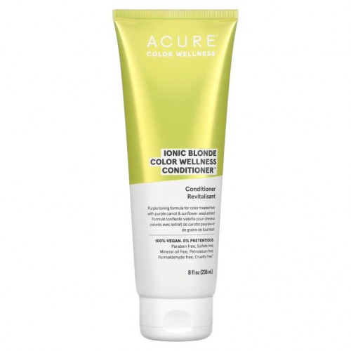 ACURE, 아이오닉 블론드 컬러 웰니스 컨디셔너, 236 ml (8 fl oz)