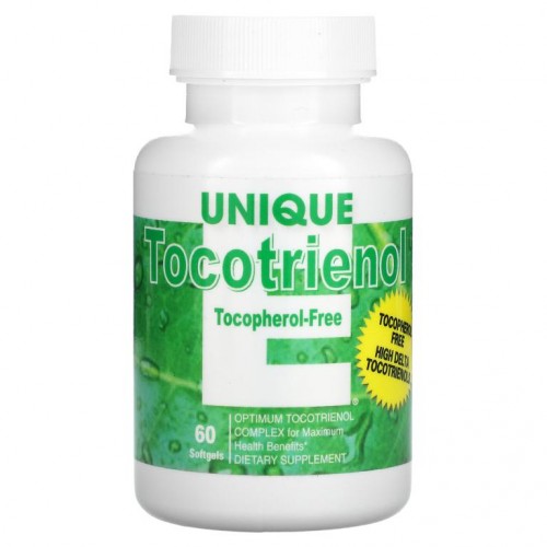 A.C. Grace Company, Unique E Tocotrienol, 소프트젤 60정