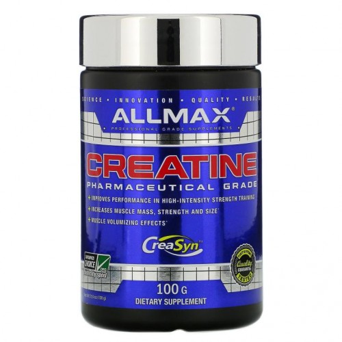 ALLMAX, 크레아틴, 제약 등급, 100g(3.53oz)