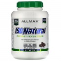 ALLMAX, 이소내추럴, 100% 초순수 천연 분리 유청 단백질, 초콜릿, 5 lbs