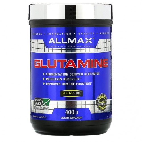 ALLMAX, 순도 100% 미분화 글루타민, 400g(14.1oz)