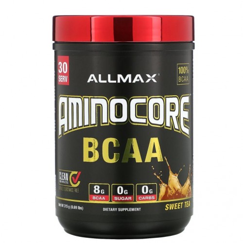 ALLMAX, AMINOCORE BCAA, Sweet Tea, 0.69 lbs (315 g)