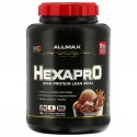 ALLMAX, Hexapro, 울트라-프리미엄 6 가지 단백질 혼합물, 초콜릿, 5 lbs(2.27 kg)