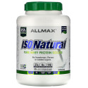 ALLMAX, IsoNatural, 순수 분리 유청 단백질, 오리지널, 무향, 2.25 kg(5 lbs)