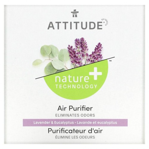 ATTITUDE, 천연 공기 정화기, 라벤더 및 유칼립투스, 227g(8oz)