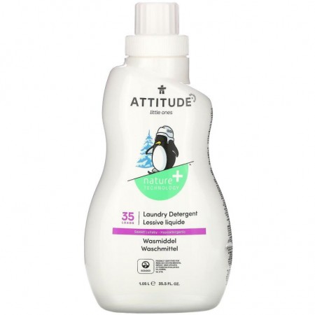 ATTITUDE, Little Ones, 세탁용 세제, 스위트 룰러바이, 1.05l(35.5fl oz)