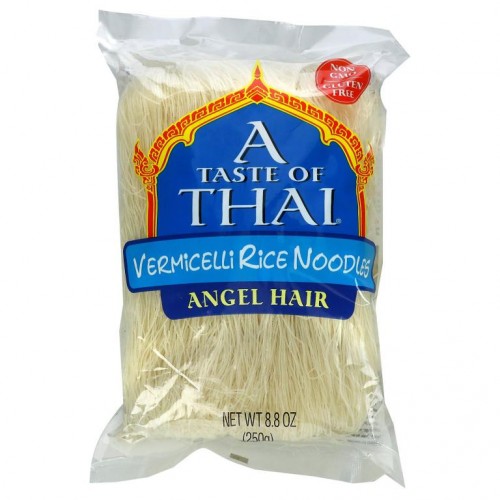 A Taste Of Thai, 버미첼리 쌀국수면, 엔젤 헤어, 250g(8.8oz)