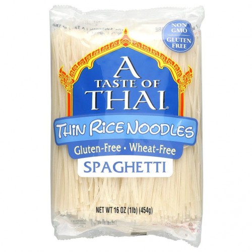 A Taste Of Thai, 얇은 쌀 국수, 스파게티, 454g(16oz)