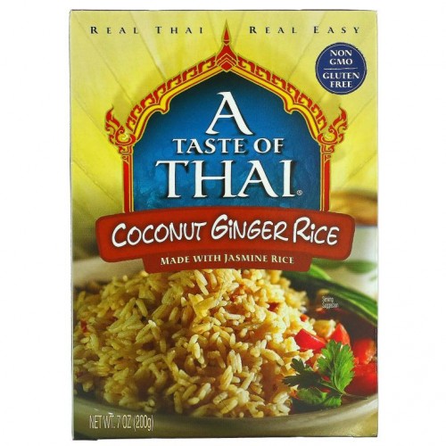 A Taste Of Thai, 코코넛 생강 쌀, 200g(7oz)