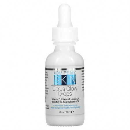 Admire My Skin, Citrus Glow Drops, 1 fl oz (30 ml)