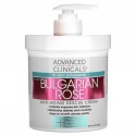 Advanced Clinicals, 안티에이징 레스큐 크림, 불가리안 로즈, 454g(16oz)