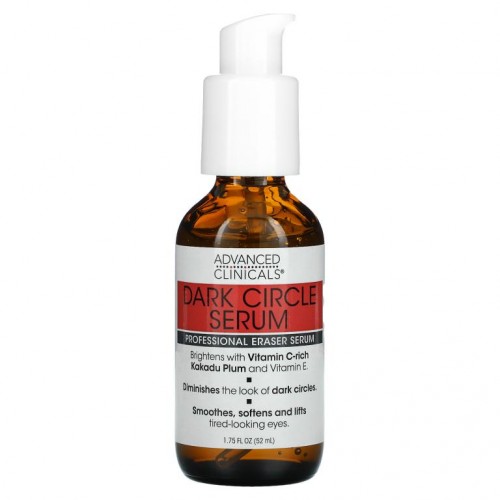 Advanced Clinicals, 다크서클 세럼, 향료 무함유, 52ml(1.75fl oz)