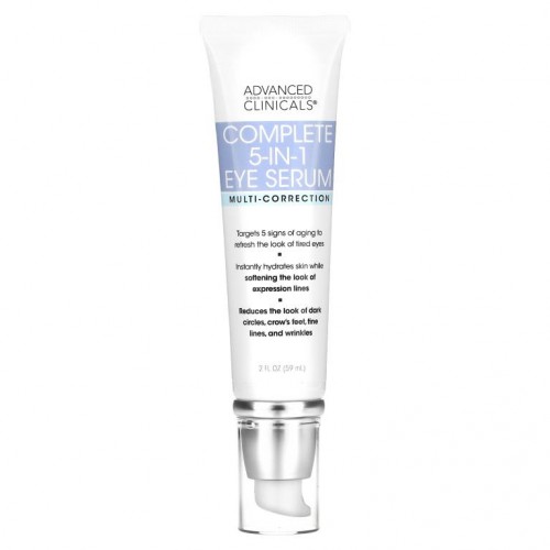 Advanced Clinicals, 컴플리트 5-in-1 아이 세럼, 멀티 코렉션, 59ml(2fl oz)