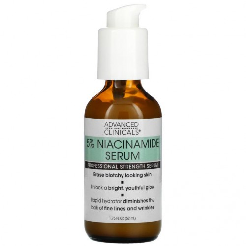 Advanced Clinicals, 나이아신아마이드 5% 세럼, 전문적인 효능, 52ml(1.75fl oz)