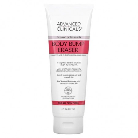 Advanced Clinicals, Body Bump Eraser, 8 fl oz (237 ml)