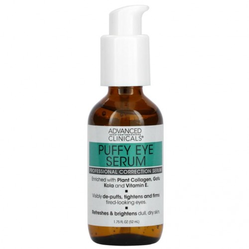 Advanced Clinicals, Puffy Eye Serum, 프로페셔널 코렉션 세럼, 52ml(1.75fl oz)