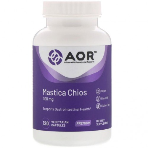 Advanced Orthomolecular Research AOR, 마스탈라 키오스, 400 mg, 식물성 캡슐 120 정