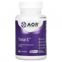 Advanced Orthomolecular Research AOR, Total E, 소프트젤 60정
