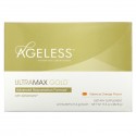 Ageless Foundation Laboratories, UltraMax Gold, Alphatrophin 함유 고급 원기 회복 포뮬라, 발렌시아 오렌지 맛, 22팩, 각 17.4g