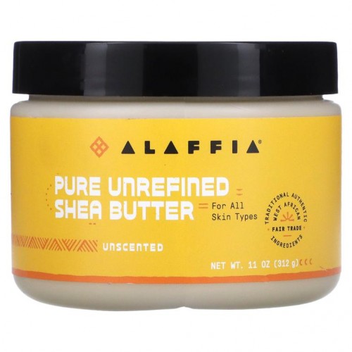 Alaffia, Everyday Shea, 시어버터, 무향, 312g(11oz)