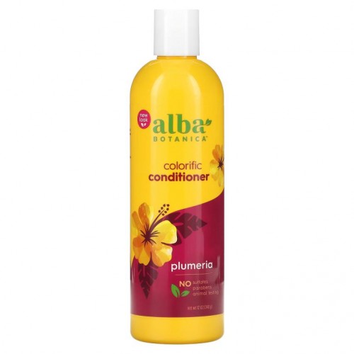 Alba Botanica, 컬러리픽 컨디셔너, 염색 모발용, 플루메리아, 340g(12oz)