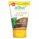 Alba Botanica, 썬리스 태너, 113g(4oz)
