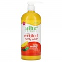 Alba Botanica, Very Emollient, 목욕 및 샤워 젤, 허니 망고, 946ml(32fl oz)