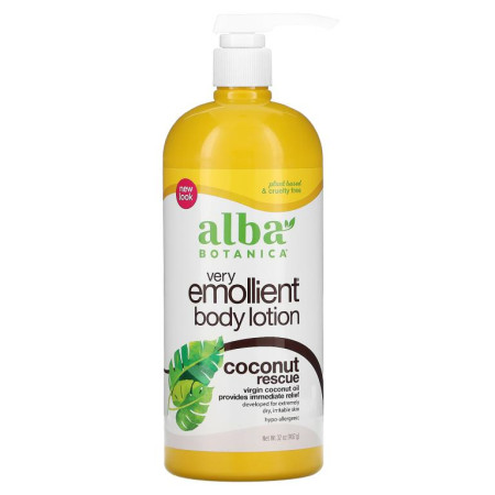Alba Botanica, 진정 효과가 강한 바디 로션, 코코넛 재생, 907g(32oz)