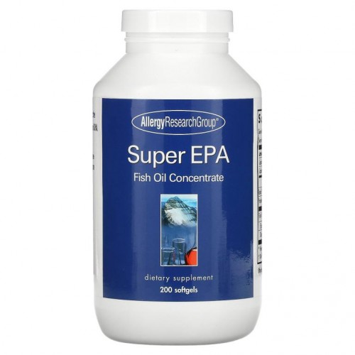 Allergy Research Group, 슈퍼 EPA 피시 오일 콘센트레이트, 200 소프트젤