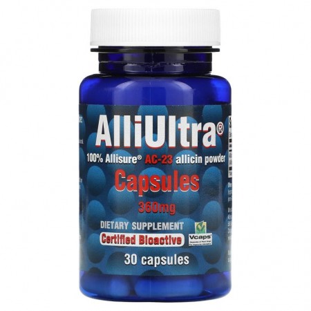 Allimax, AlliUltra 캡슐, 360mg, 캡슐 30정