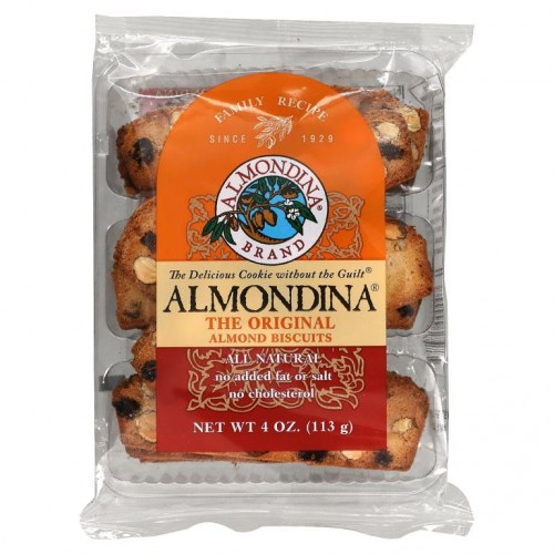 Almondina, 오리지널 아몬드 비스킷, 113g(4oz)