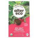 Alter Eco, 유기농 바다 소금 트뤼프, 다크초콜릿, 120g(4.2oz)