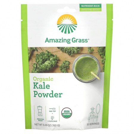 Amazing Grass, 유기농 케일 분말, 150 g(5.29 oz)