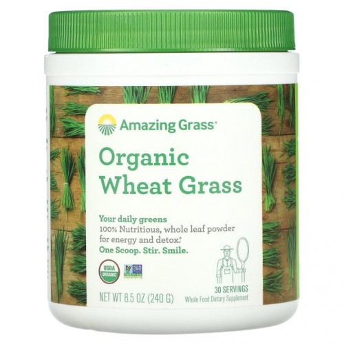 Amazing Grass, 유기농 밀싹, 8.5 oz(240 g)
