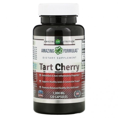 Amazing Nutrition, 타트 체리, 1000 mg, 캡슐 120정