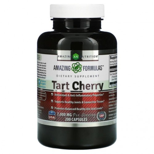 Amazing Nutrition, 타트체리, 3,500mg, 캡슐 200정