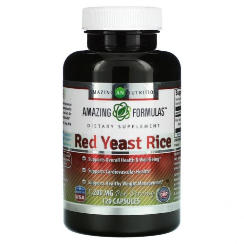 Amazing Nutrition, 홍국, 600mg, 120정