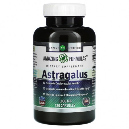 Amazing Nutrition, Astragalus, 1,000 mg, 120 Capsules
