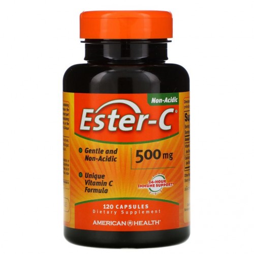 American Health, 에스터-C, 500 mg, 120 캡슐