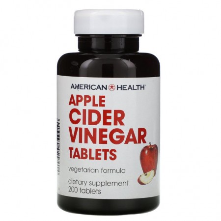 American Health, 애플 사이더 비니거 태블릿, 200 태블릿