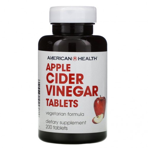 American Health, 애플 사이더 비니거 태블릿, 200 태블릿
